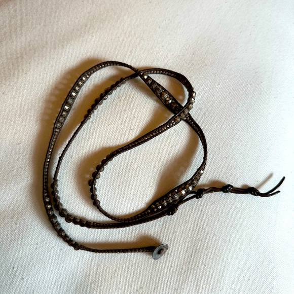 Chan Luu Wrap Bracelet. Sterling with gemstones. Incredible - Picture 3 of 4